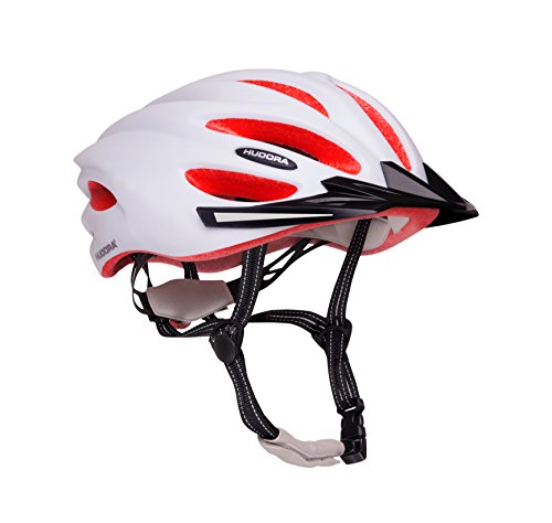 HUDORA Fahrrad-Helm Rad-Helm, weiß/orange, 56-59 HUDORA Fahrrad-Helm Rad-Helm, weiß/orange, 56-59 von HUDORA