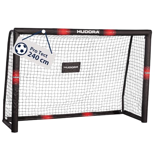 HUDORA Fußballtor Pro Tect - großes Fußballtor für Kinder und Erwachsene - Schaumstoff ummanteltes Fußballtor mit Netz - Hochwertige Outdoor Torwand mit Aufprallschutz HUDORA Fußballtor Pro Tect - großes Fußballtor für Kinder und Erwachsene - Schaumstoff ummanteltes Fußballtor mit Netz - Hochwertige Outdoor Torwand mit Aufprallschutz von HUDORA