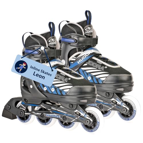 HUDORA Inline Skates Mia/Leon - Inliner für Kinder/Jugendliche & Erwachsene in versch. Größen & Farben - Roller Skates bis zu 4 Größen verstellbar - Bequeme & stilvolle Rollerskates HUDORA Inline Skates Mia/Leon - Inliner für Kinder/Jugendliche & Erwachsene in versch. Größen & Farben - Roller Skates bis zu 4 Größen verstellbar - Bequeme & stilvolle Rollerskates von HUDORA