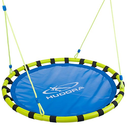 HUDORA Nestschaukel Alu 120 - Hochwertige Indoor & Outdoor Korbschaukel - Hängeschaukel mit 120 cm Durchmesser - Höhenverstellbare Netzschaukel für Kinder & Erwachsene bis zu 120kg HUDORA Nestschaukel Alu 120 - Hochwertige Indoor & Outdoor Korbschaukel - Hängeschaukel mit 120 cm Durchmesser - Höhenverstellbare Netzschaukel für Kinder & Erwachsene bis zu 120kg von HUDORA