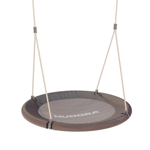 HUDORA Nestschaukel Lounge - Höhenverstellbare Nestschaukel mit 90/110cm Durchmesser für bis zu 150kg - Hängeschaukel mit geschlossener Sitzfläche - Familienschaukel für drinnen & draußen HUDORA Nestschaukel Lounge - Höhenverstellbare Nestschaukel mit 90/110cm Durchmesser für bis zu 150kg - Hängeschaukel mit geschlossener Sitzfläche - Familienschaukel für drinnen & draußen von HUDORA