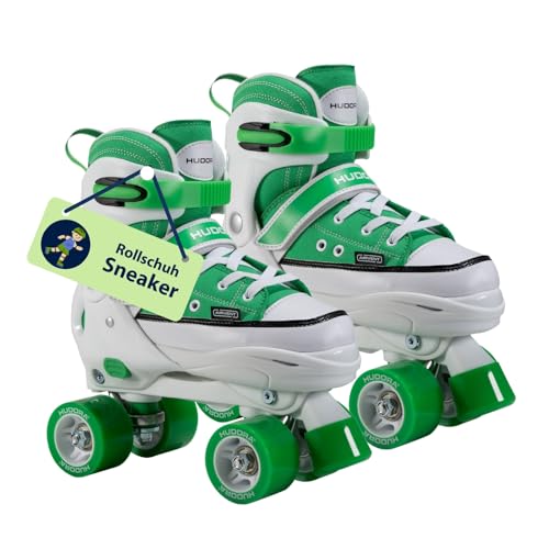 HUDORA Roller Skates Sneaker in versch. Farben & Größen - Kinder Rollschuhe über 4 Größen verstellbar - Rollschuhe für Kinder & Jugendliche - Roller Schuhe mit 4 austauschbaren Innensohlen HUDORA Roller Skates Sneaker in versch. Farben & Größen - Kinder Rollschuhe über 4 Größen verstellbar - Rollschuhe für Kinder & Jugendliche - Roller Schuhe mit 4 austauschbaren Innensohlen von HUDORA