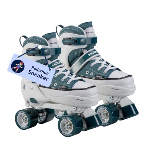 HUDORA Roller Skates Sneaker in versch. Farben & Größen - Kinder Rollschuhe über 4 Größen verstellbar - Rollschuhe für Kinder & Jugendliche - Roller Schuhe mit 4 austauschbaren Innensohlen HUDORA Roller Skates Sneaker in versch. Farben & Größen - Kinder Rollschuhe über 4 Größen verstellbar - Rollschuhe für Kinder & Jugendliche - Roller Schuhe mit 4 austauschbaren Innensohlen von HUDORA