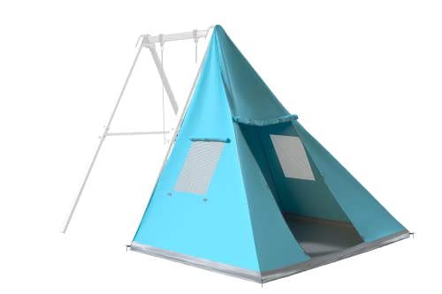 HUDORA Vario Schaukel Ergänzungsmodul Zelt - UV-geschütztes Kinderzelt mit wasserdichtem PE-Material & Moskitonetz - Outdoor-Spielgerät mit optionaler Erweiterung für Kinder & Erwachsene HUDORA Vario Schaukel Ergänzungsmodul Zelt - UV-geschütztes Kinderzelt mit wasserdichtem PE-Material & Moskitonetz - Outdoor-Spielgerät mit optionaler Erweiterung für Kinder & Erwachsene von HUDORA