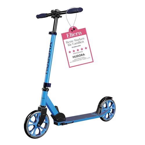 HUDORA Scooter Up 200 - Geräuscharmer Aluminium-Roller für bis zu 100kg - Höhenverstellbarer & zusammenklappbarer Tretroller - Ruckelfreier Kick-Scooter für Kinder/Jugendliche & Erwachsene HUDORA Scooter Up 200 - Geräuscharmer Aluminium-Roller für bis zu 100kg - Höhenverstellbarer & zusammenklappbarer Tretroller - Ruckelfreier Kick-Scooter für Kinder/Jugendliche & Erwachsene von HUDORA