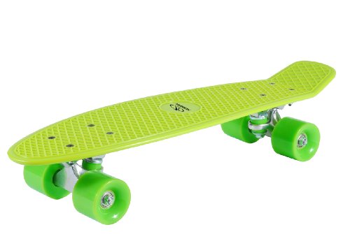 HUDORA Skateboard Retro - Mini Skateboard - Für Kinder, Jugendliche und Erwachsene - Mehrfarbig HUDORA Skateboard Retro - Mini Skateboard - Für Kinder, Jugendliche und Erwachsene - Mehrfarbig von HUDORA