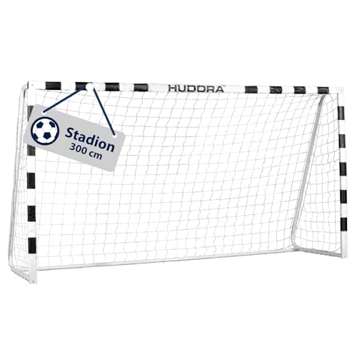 HUDORA Fußballtor Stadion - Standfestes Fußballtor für Kinder & Erwachsene - wetterfestes Fußballtor mit engmaschigem Netz für Zuhause - Hochwertige Outdoor Torwand für Freizeit & Training HUDORA Fußballtor Stadion - Standfestes Fußballtor für Kinder & Erwachsene - wetterfestes Fußballtor mit engmaschigem Netz für Zuhause - Hochwertige Outdoor Torwand für Freizeit & Training von HUDORA