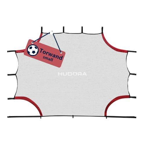 HUDORA Torwand Small - Vielseitiges Tornetz mit 4 verstärkten Ziellöchern - Robustes Tornetz mit Klettverschlüssen für viele Spieloptionen - Hochwertige Outdoor Torwand für Freizeit & Training HUDORA Torwand Small - Vielseitiges Tornetz mit 4 verstärkten Ziellöchern - Robustes Tornetz mit Klettverschlüssen für viele Spieloptionen - Hochwertige Outdoor Torwand für Freizeit & Training von HUDORA