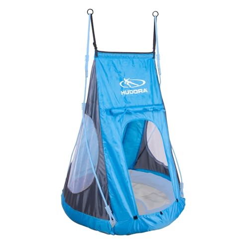 HUDORA Zeltbezug Cosy Castle - Zeltüberzug für HUDORA Nestschaukel 90 & 110/120 in blau/Lemon - Polyester-Schaukelzelt für Innen- & Außenbereiche - Schaukelüberdachung für Kinder & Erwachsene HUDORA Zeltbezug Cosy Castle - Zeltüberzug für HUDORA Nestschaukel 90 & 110/120 in blau/Lemon - Polyester-Schaukelzelt für Innen- & Außenbereiche - Schaukelüberdachung für Kinder & Erwachsene von HUDORA
