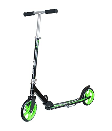 Hornet 14929 - Scooter Roller GS 200, Tret-Roller Big Wheel, neon-grün von HUDORA