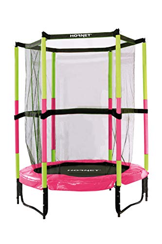 Hornet Kindertrampolin Jump In - Trampolin mit Sicherheitsnetz - 140 cm, pink - 65609 Hornet Kindertrampolin Jump In - Trampolin mit Sicherheitsnetz - 140 cm, pink - 65609 von HUDORA