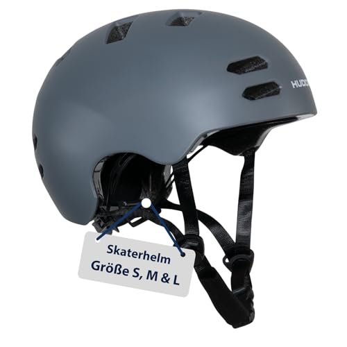 Hudora Allround Graphit Helm, Graphit, L von HUDORA