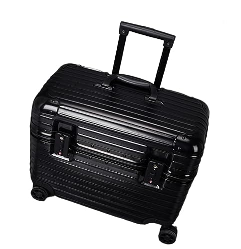 HUDSO Gepäcktrolley-Koffer, Gepäck, PC+ABS, robuster Hartschalenkoffer mit Doppel-Spinner-Rädern, Kosmetikkoffer, leichtes Gepäck von HUDSO