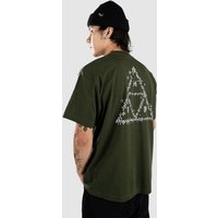 HUF Gleam T-Shirt hunter green von HUF