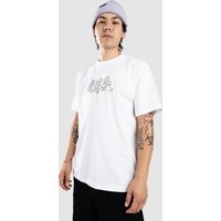 HUF Outlines T-Shirt white von HUF