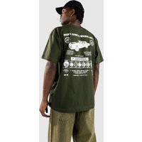 HUF Rim & Wheel Inc T-Shirt hunter green HUF Rim & Wheel Inc T-Shirt hunter green von HUF