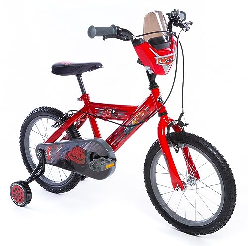 HUFFY Kinder 16 Zoll Disney Cars Luxury Fahrrad, rot, pollici HUFFY Kinder 16 Zoll Disney Cars Luxury Fahrrad, rot, pollici von Huffy
