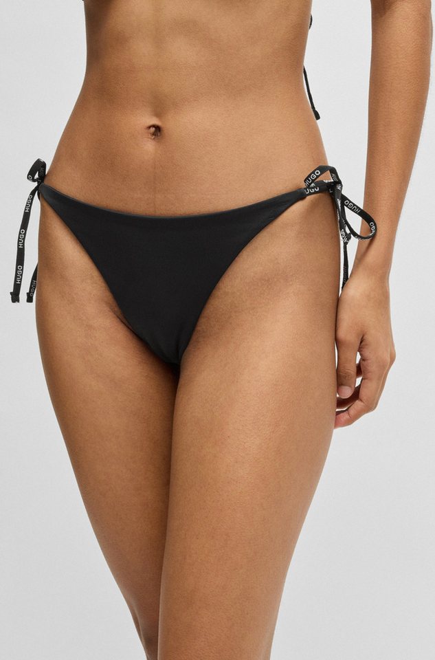 HUGO Bikini-Hose PURE_SIDE TIE mit kontrastfarbenen Einsätzen HUGO Bikini-Hose PURE_SIDE TIE mit kontrastfarbenen Einsätzen von HUGO