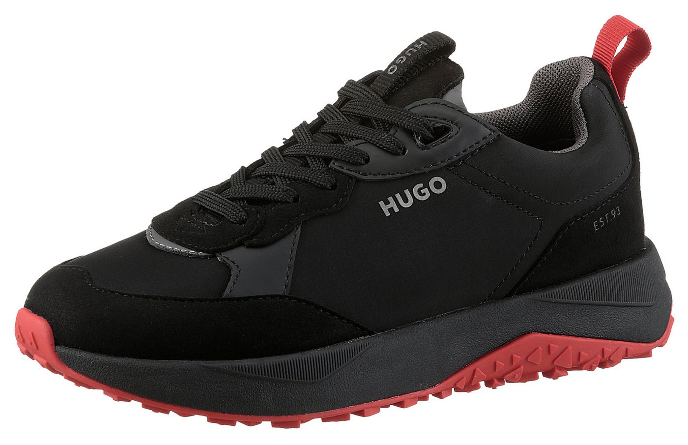 HUGO Kane_Runn Sneaker, Halbschuh, Freizeitschuh, Outdoorsneaker im Material-Mix HUGO Kane_Runn Sneaker, Halbschuh, Freizeitschuh, Outdoorsneaker im Material-Mix von HUGO