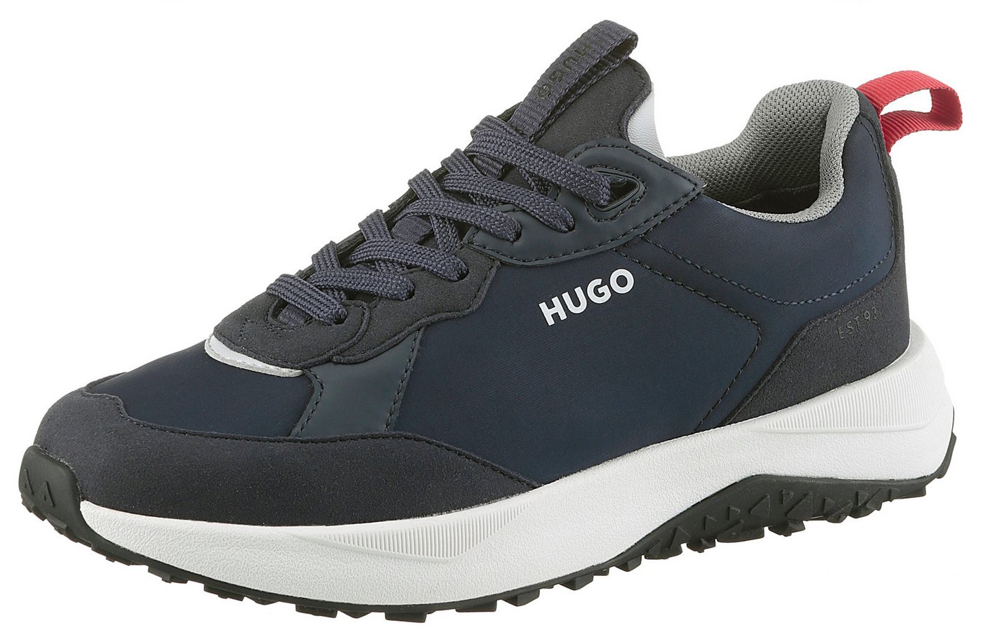 HUGO Kane_Runn Sneaker, Halbschuh, Freizeitschuh, Outdoorsneaker im Material-Mix HUGO Kane_Runn Sneaker, Halbschuh, Freizeitschuh, Outdoorsneaker im Material-Mix von HUGO
