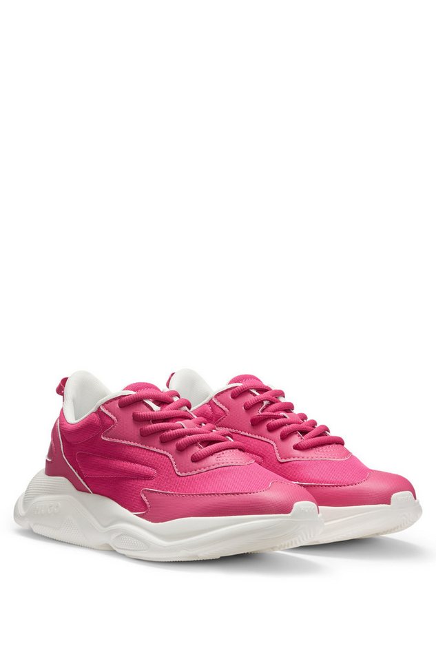 HUGO Leon_Runn Sneaker, Schnürschuh, Halbschuh, Freizeitschuh, HUGO Schriftzug an der Ferse HUGO Leon_Runn Sneaker, Schnürschuh, Halbschuh, Freizeitschuh, HUGO Schriftzug an der Ferse von HUGO