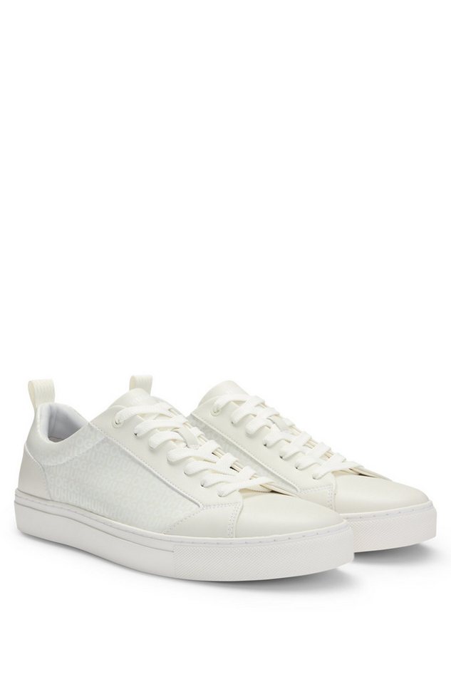 HUGO Morrie_Tenn_mono Sneaker, Schnürschuh, Freizeitschuh, Halbschuh mit heller Laufsohle HUGO Morrie_Tenn_mono Sneaker, Schnürschuh, Freizeitschuh, Halbschuh mit heller Laufsohle von HUGO