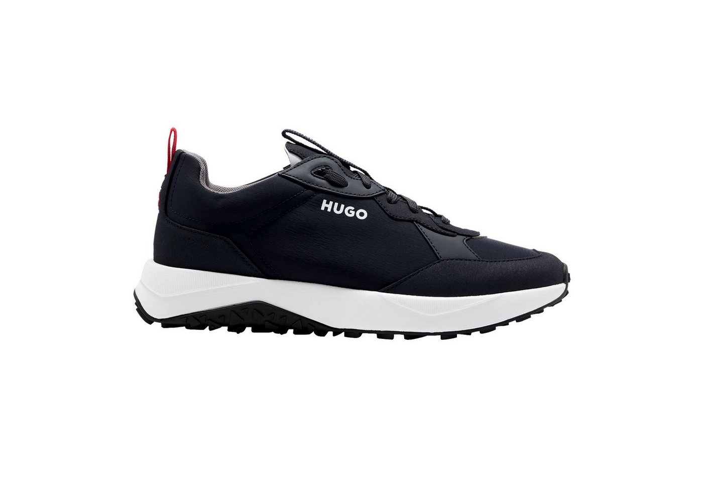 HUGO Sneaker Kane Runn Sneaker mit Hugo-Logo an den Seiten und Ferse von HUGO