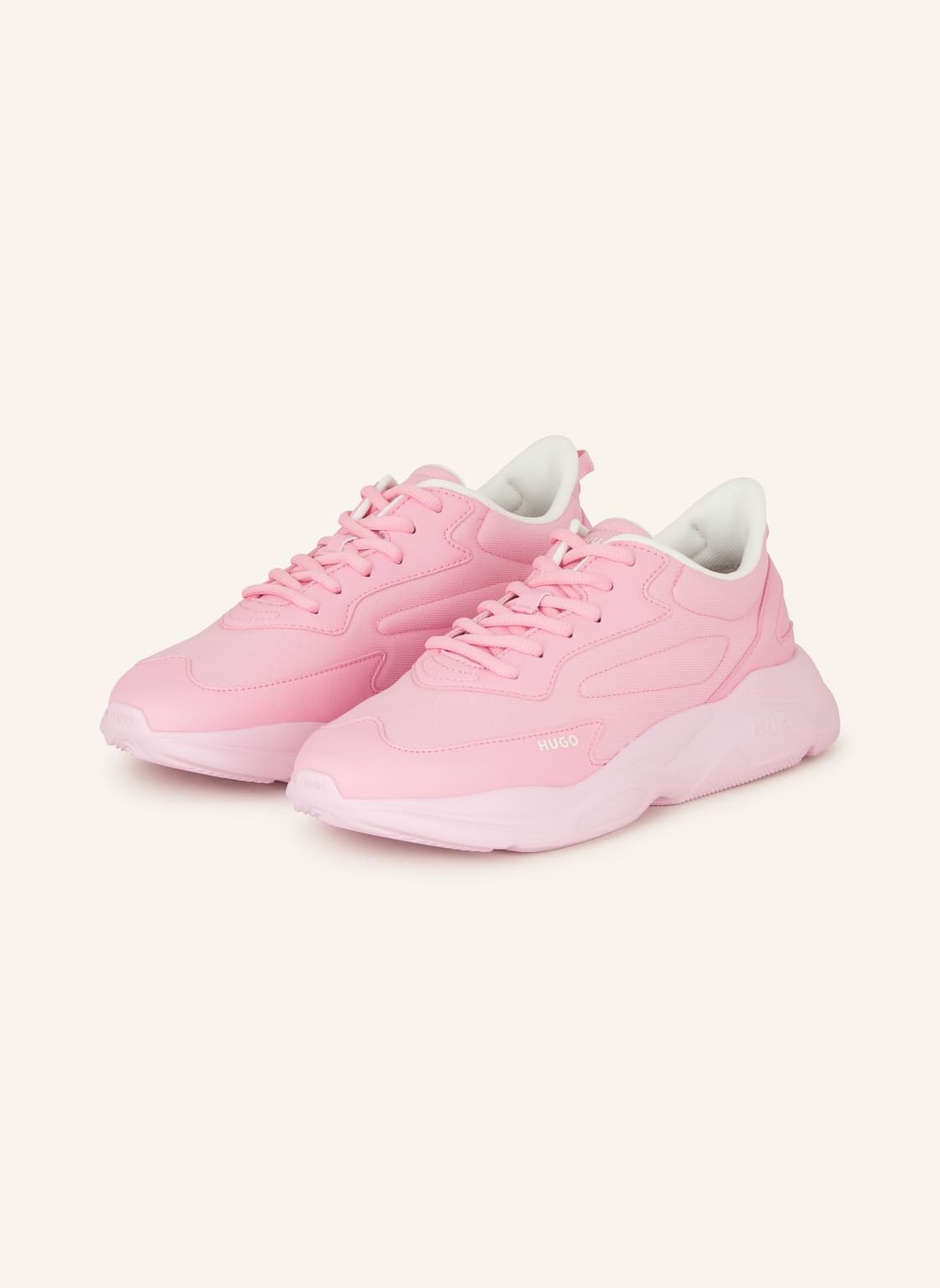 Hugo Sneaker Leon pink von HUGO