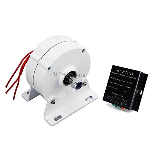 HUIZHITENGDA 12v,12000W Niedergeschwindigkeits-Permanentmagnet-Generator, 48V Gearless Permanentmagnet-Generator für Motor-Antrieb-Wasser-Windkraftanlage (220V) von HUIZHITENGDA