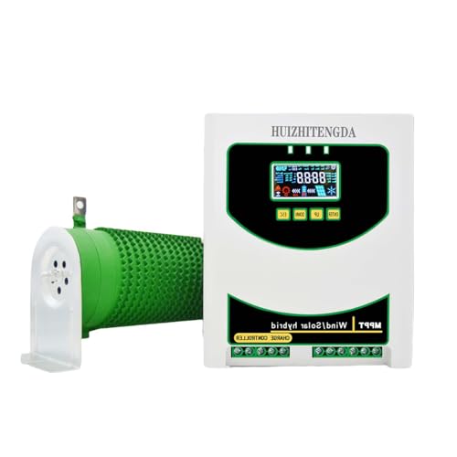 HUIZHITENGDA 12v,7500W MPPT Hybrid Laderegler,Max Input 7500W Wind & Solar Hybrid System 12 V 24 V 48 V Auto Regulieren für Haushaltsgerät von HUIZHITENGDA