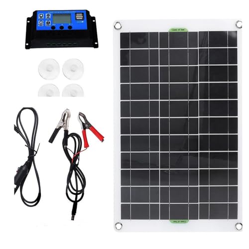 HUIZHITENGDA 300W12V Tragbare Solarpanel für Wandern und Camping, Solar Generator Hohe Effizienz RV Marine Boot Off Grid Sonnenkollektor von HUIZHITENGDA