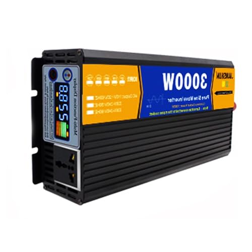 HUIZHITENGDA Auto-Stromrichter DC 12V zu AC 110V 220V Spannung 50Hz Wandler Mehrfachschutz 3000W Solar Car Inverter Modifizierte Sinus Welle Wechselrichter,48v to 110v von HUIZHITENGDA