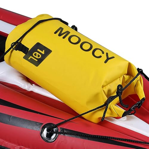 Wasserdichter Trockensack | 2-in-1 10L/20L Sand Ancho? | PE Linê & PVC Tasche, schwimmender Trockensack, Kajak Dock Linê Sand Ancho?, Drift Bag für Kajakfahren, Rafting, Bootfahren, Schwimmen, von HUNJHYC