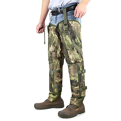 HUNTARMOR Snake Guard Gamaschen-Chaps: Langlebige Gesamtschutz-Schlangen-Chaps, Jagdausrüstung mit vollem Schutz für Beine vor Schlangenbissen, Briardornen und Bürste HUNTARMOR Snake Guard Gamaschen-Chaps: Langlebige Gesamtschutz-Schlangen-Chaps, Jagdausrüstung mit vollem Schutz für Beine vor Schlangenbissen, Briardornen und Bürste von HUNTARMOR