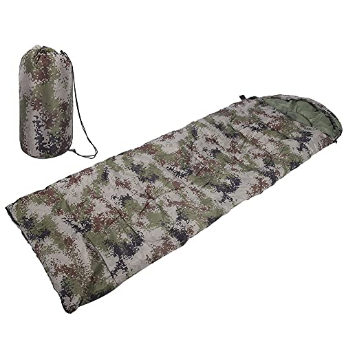 Tragbarer Outdoor-Schlafsack mit Tarnumschlag für Camping (1300G) von HUONIU