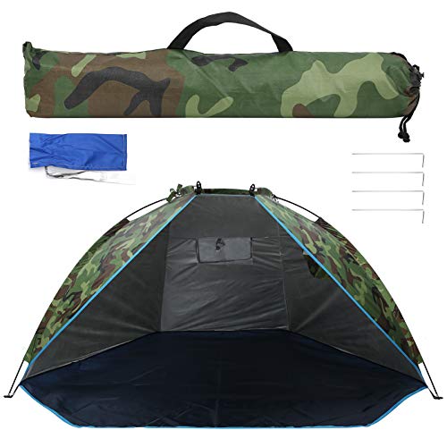 Tragbares Camouflage-Angelschutzzelt für Outdoor-Camping und Sonnenschutz für Zwei Personen von HUONIU