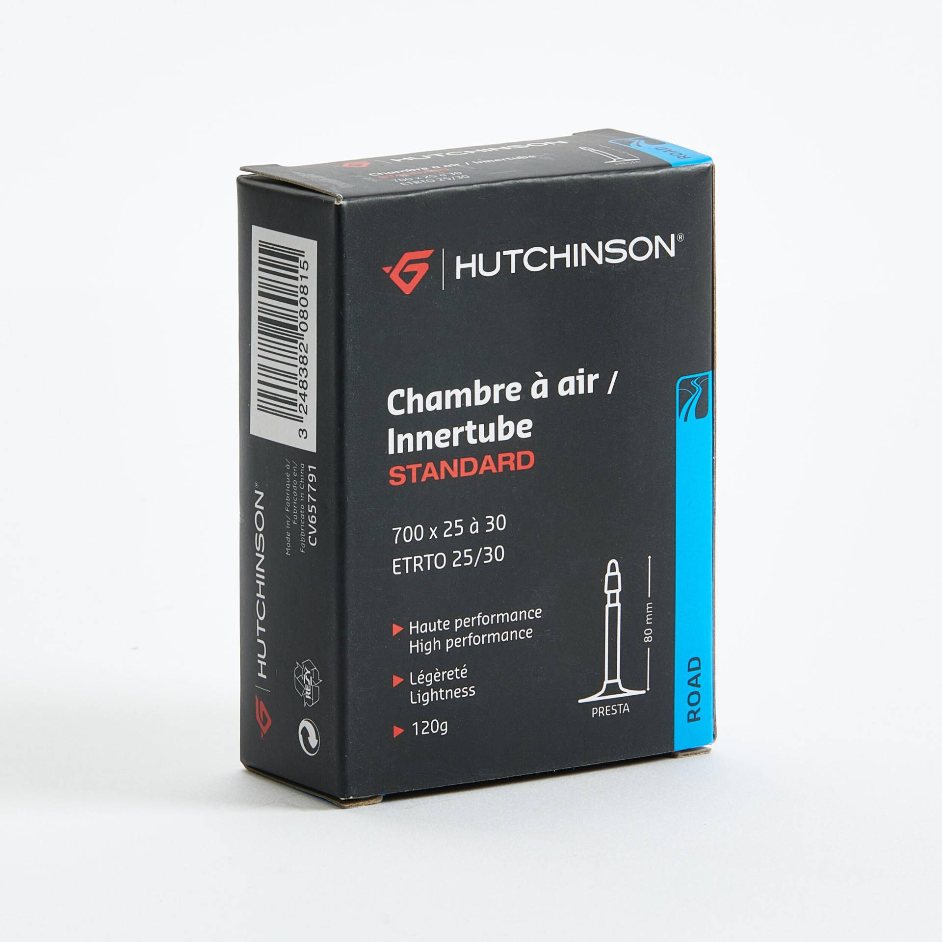 Fahrradschlauch Rennrad 700×25–30 Presta 80 mm Hutchinson Fahrradschlauch Rennrad 700×25–30 Presta 80 mm Hutchinson von HUTCHINSON