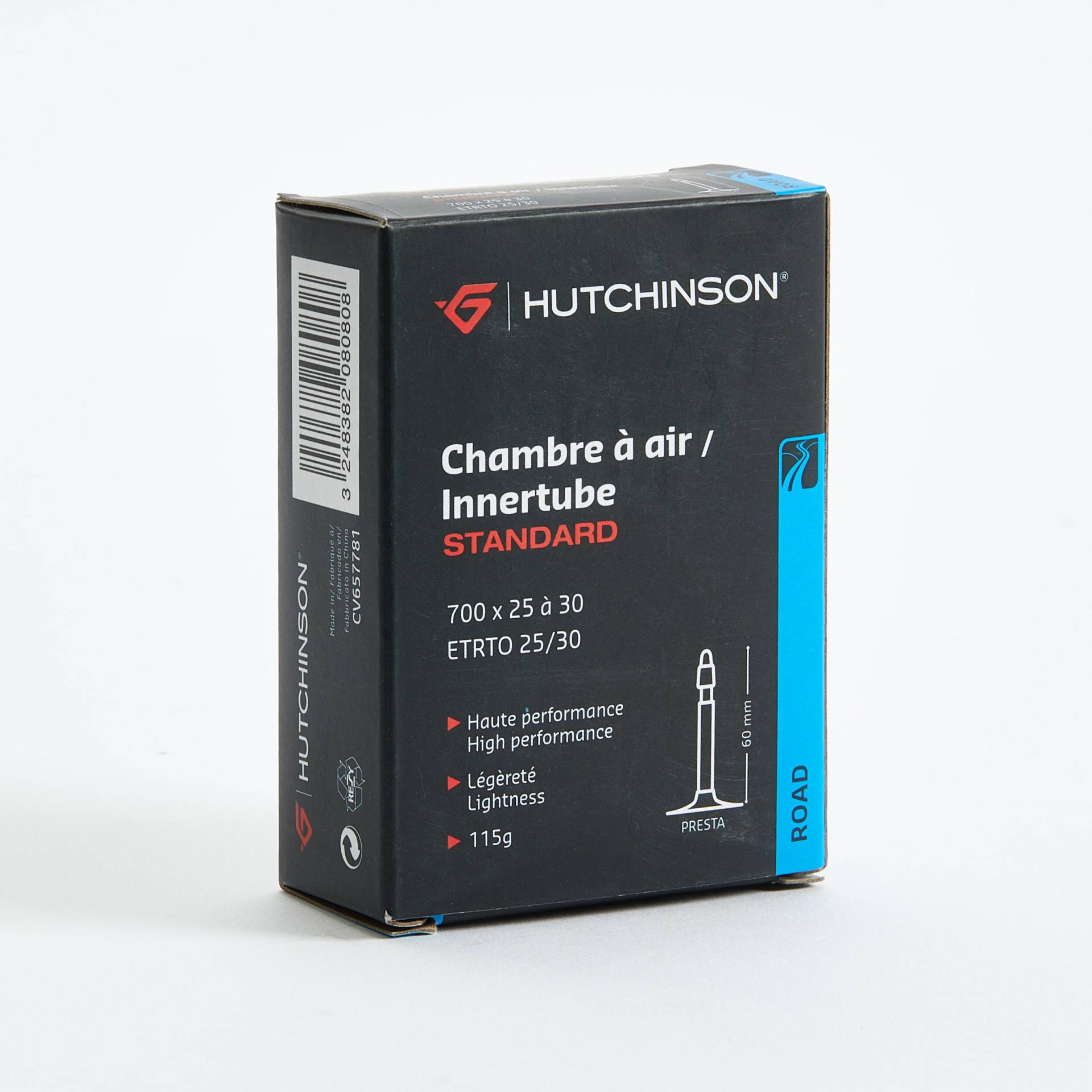 Rennrad Fahrradschlauch 700×25–30 Presta 60 mm Hutchinson Rennrad Fahrradschlauch 700×25–30 Presta 60 mm Hutchinson von HUTCHINSON
