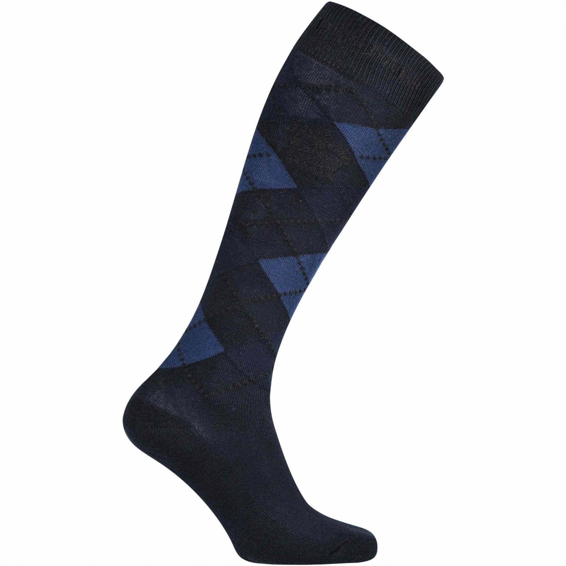 Damen Reitsocken HVPArgyle dark navy von HV Polo