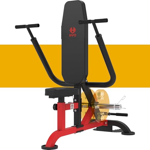HVO Trizepsmaschine Dipmaschine Sitzend: Trizeps Bizeps Trainingsgerät Trizeptrainer für Zuhause im Sitzen Trizepsdrücken-Maschine Seated Tricep Dip Machine für Krafttrainingsgerät Rot HVO Trizepsmaschine Dipmaschine Sitzend: Trizeps Bizeps Trainingsgerät Trizeptrainer für Zuhause im Sitzen Trizepsdrücken-Maschine Seated Tricep Dip Machine für Krafttrainingsgerät Rot von HVO