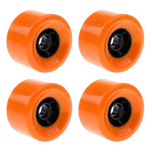 HVRFJXI PU Skateboardräder Für Skateboards Skateräder Ersatz Für Skateboards Longboards Inline Skate Roller Skate von HVRFJXI