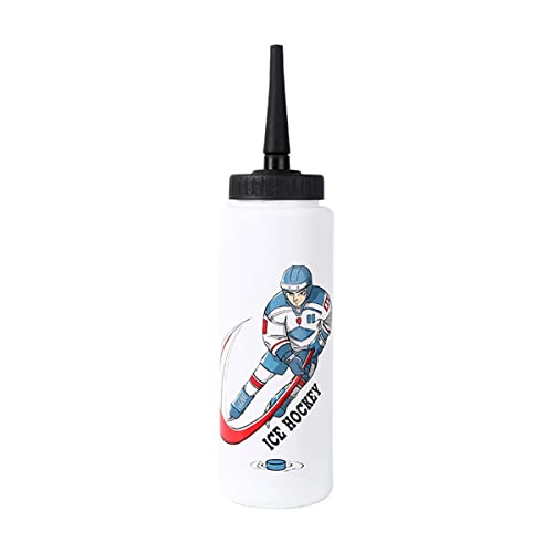 HVVENTY 1000 ml Eishockey-Wasserflasche, Fußballflasche, klassisches Design, Sportflasche A von HVVENTY