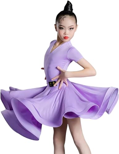HWBZSZY Kinder Mädchen Latin Kleider Rumba Samba Tango Ballsaal Tanzkleid Standard Salsa Röcke Tanzbekleidung Tanz Wettbewerb Party Kostüm,A1,150 HWBZSZY Kinder Mädchen Latin Kleider Rumba Samba Tango Ballsaal Tanzkleid Standard Salsa Röcke Tanzbekleidung Tanz Wettbewerb Party Kostüm,A1,150 von HWBZSZY