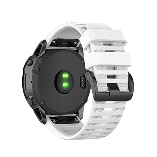 HXFFXHF 22 26 MM Quick Fit Armband für Fenix ​​7 7X Uhr Silikon Quick Release Easyfit Handgelenk Band Strap für Fenix ​​6 6X Pro Uhr von HXFFXHF