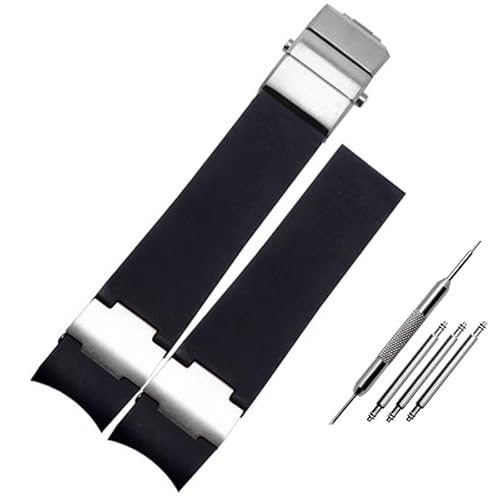 HXFFXHF 22x20mm Diver und Marine Wasserdichtes Silikonkautschukarmband Armbanduhr Band Gürtel Für Ulysse Nardin Man Strap Werkzeuge HXFFXHF 22x20mm Diver und Marine Wasserdichtes Silikonkautschukarmband Armbanduhr Band Gürtel Für Ulysse Nardin Man Strap Werkzeuge von HXFFXHF