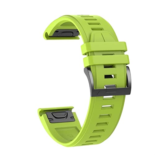 HXFFXHF 26 22 20MM Armband Strap für Garmin Fenix ​​7X,Fenix ​​7,Fenix ​​7s Smart Uhr Quick Release Silikon Easyfit Handgelenk Strap von HXFFXHF