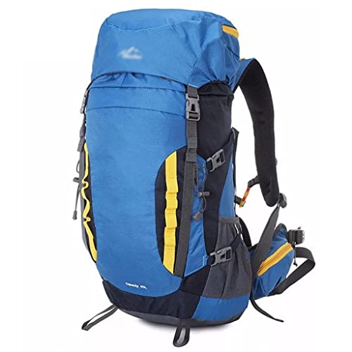 HXFFXHF 45L Bergsteigen Wanderrucksack Camping Rucksack Reise Sporttasche Bergsteigen Wanderrucksack (Farbe: E, Größe von HXFFXHF