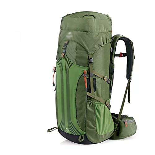 HXFFXHF 55L 65L Camping Wanderrucksack Outdoor-Reiserucksack mit Federungssystem Bergsteigertasche (Farbe: D, Größe: 65L) von HXFFXHF