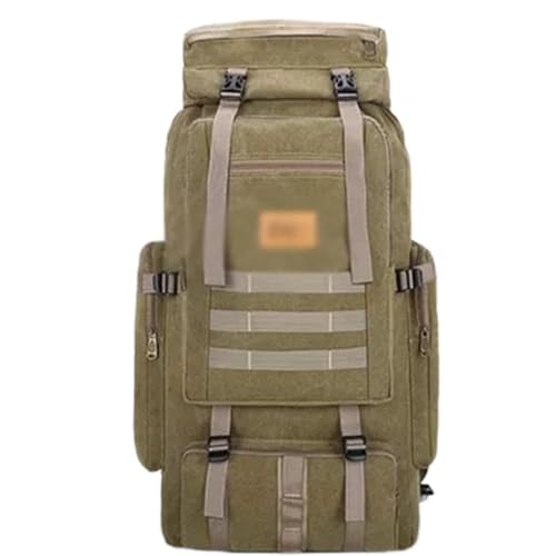 HXFFXHF 80L Rucksack Camping Wandern Militärrucksack Rucksack Reise Bergsteigertasche (Farbe: E, Größe von HXFFXHF