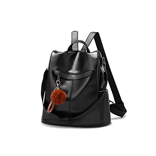 HXFFXHF Damen-Rucksäcke für Damen, Damen-Rucksack, hochwertiger Leder-Rucksack, wasserdichter Damen-Freizeit-Reiserucksack von HXFFXHF